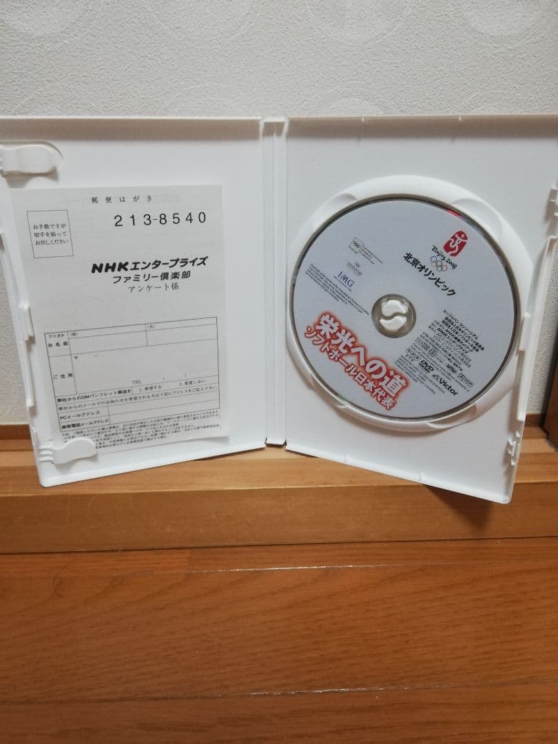 北京オリンピック 栄光への道 ソフトボール日本代表