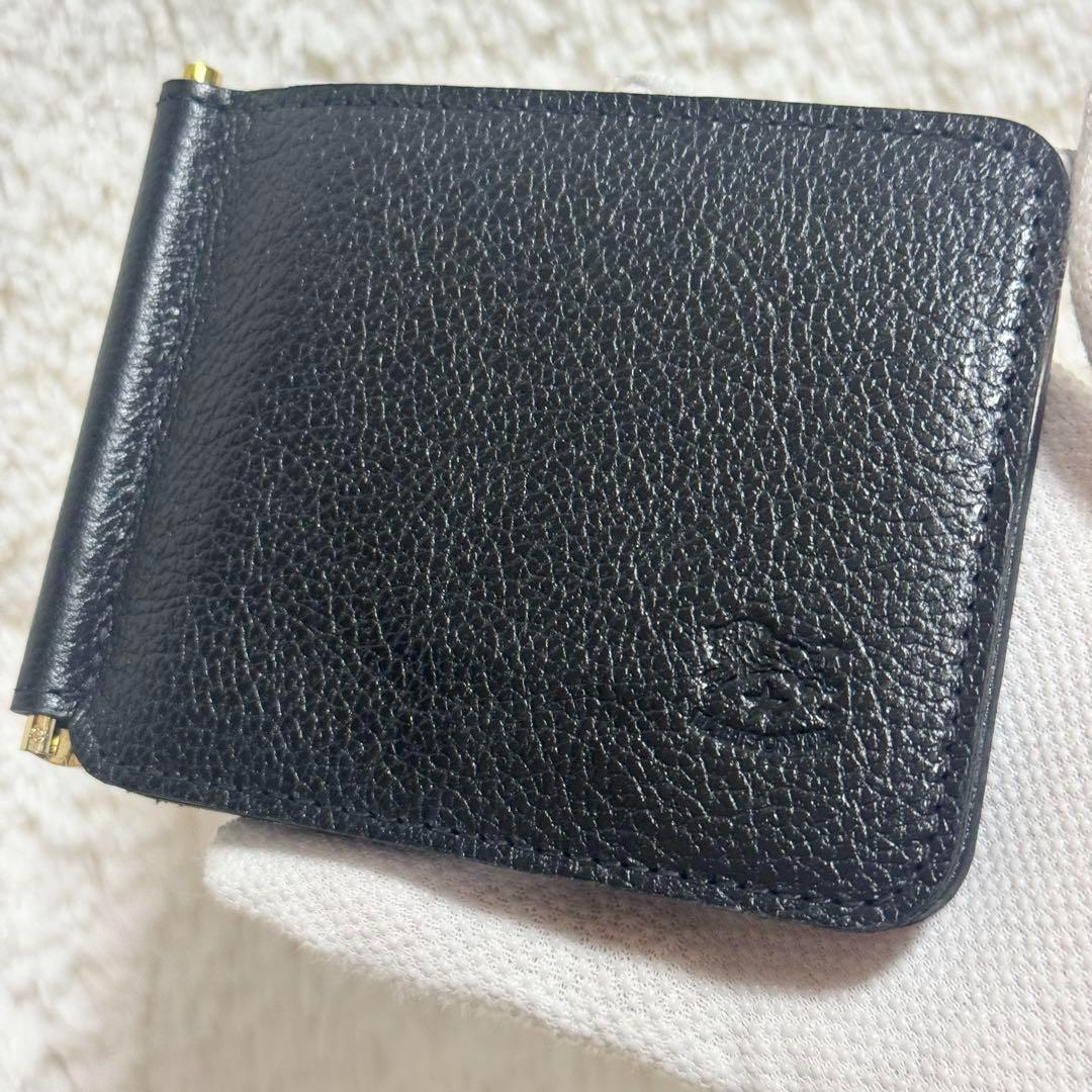 ルード様【新品未使用】 イルビゾンテ　マネークリップ 二つ折り財布 札入れ