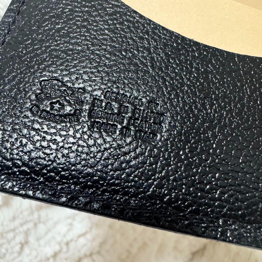 ルード様【新品未使用】 イルビゾンテ　マネークリップ 二つ折り財布 札入れ