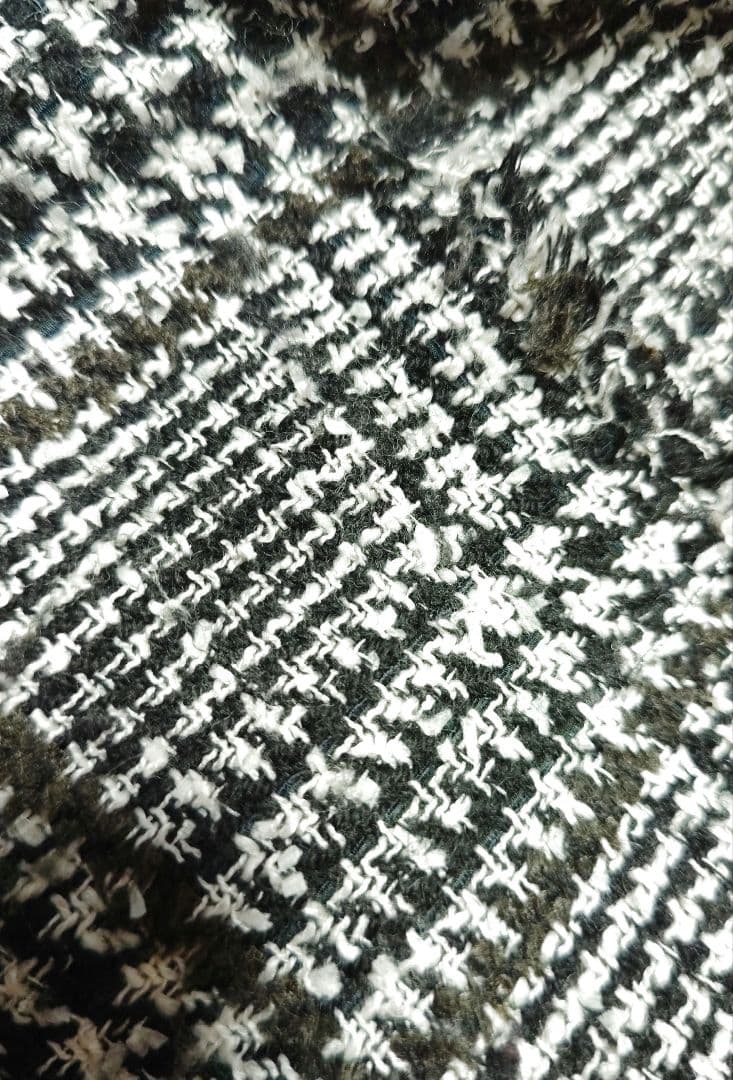 23AW ツイードノーカラージレ