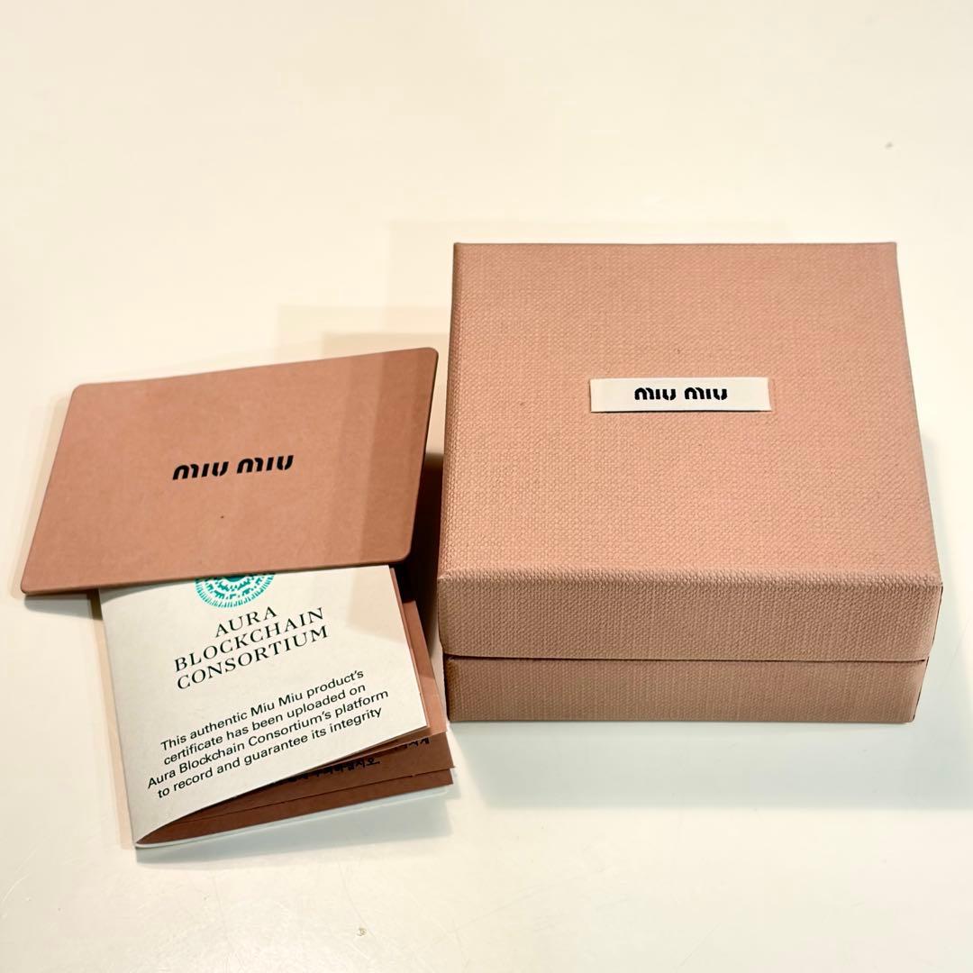 miumiu ヘアピン 国内正規品\"新品未使用\"