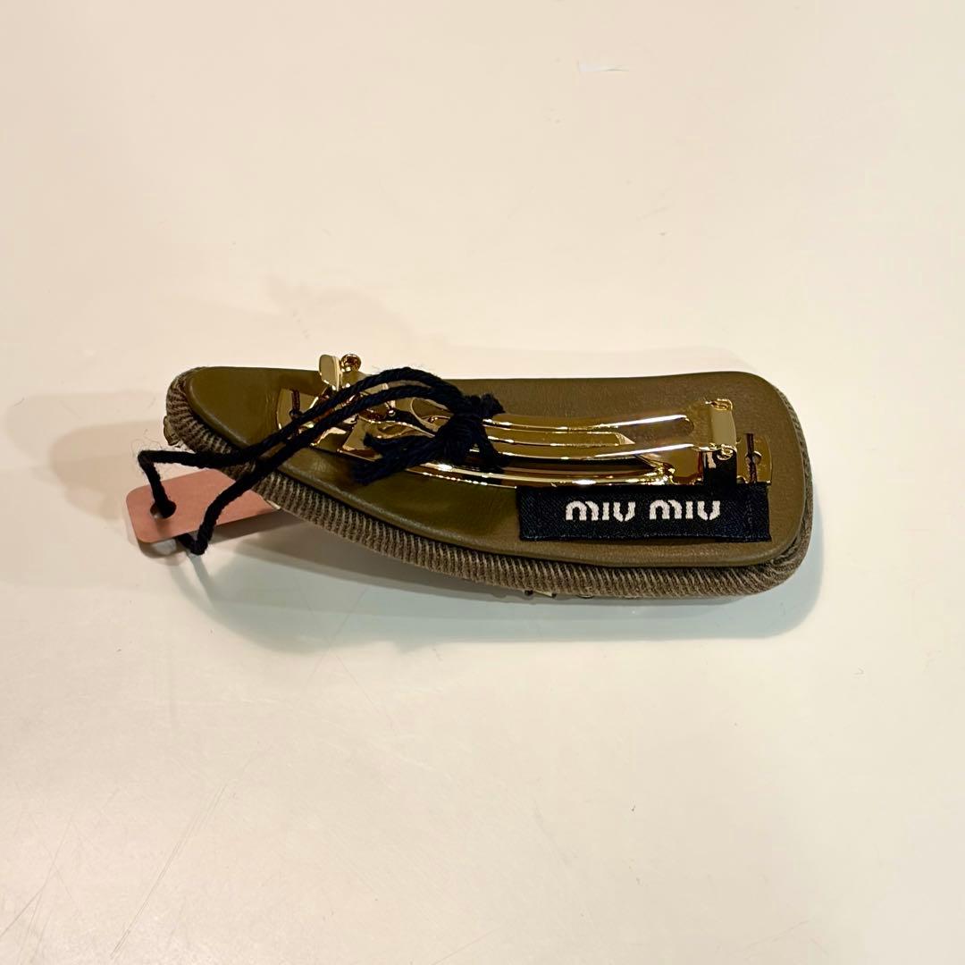 miumiu ヘアピン 国内正規品\"新品未使用\"
