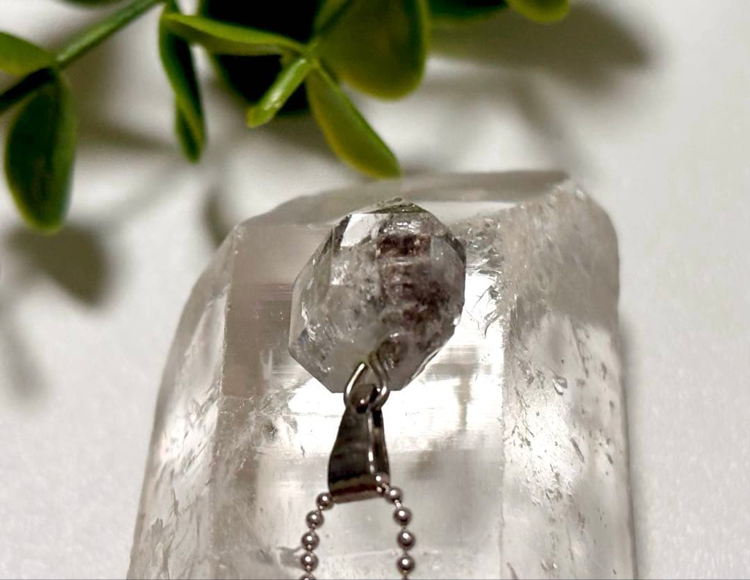 究極品質　奇跡のドリームストーン　幻のアルティメイトハーキマーダイヤモンドのPT