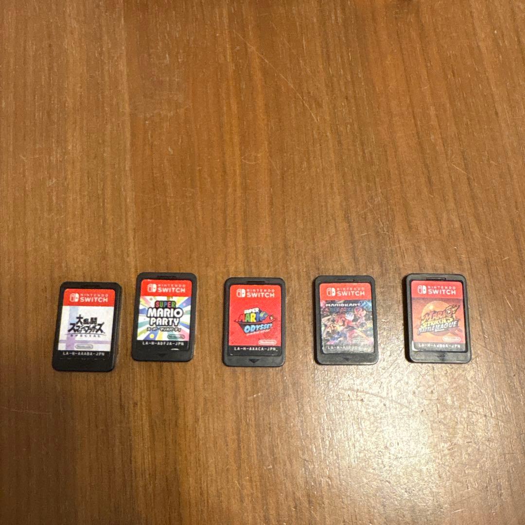 ニンテンドーSwitchソフト パッケージなし5点セット