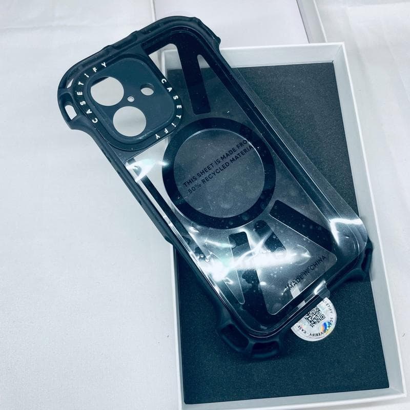 CASETiFY MagSafe対応 iPhone 16 ケース ブラック