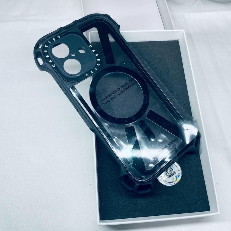 CASETiFY MagSafe対応 iPhone 16 ケース ブラック