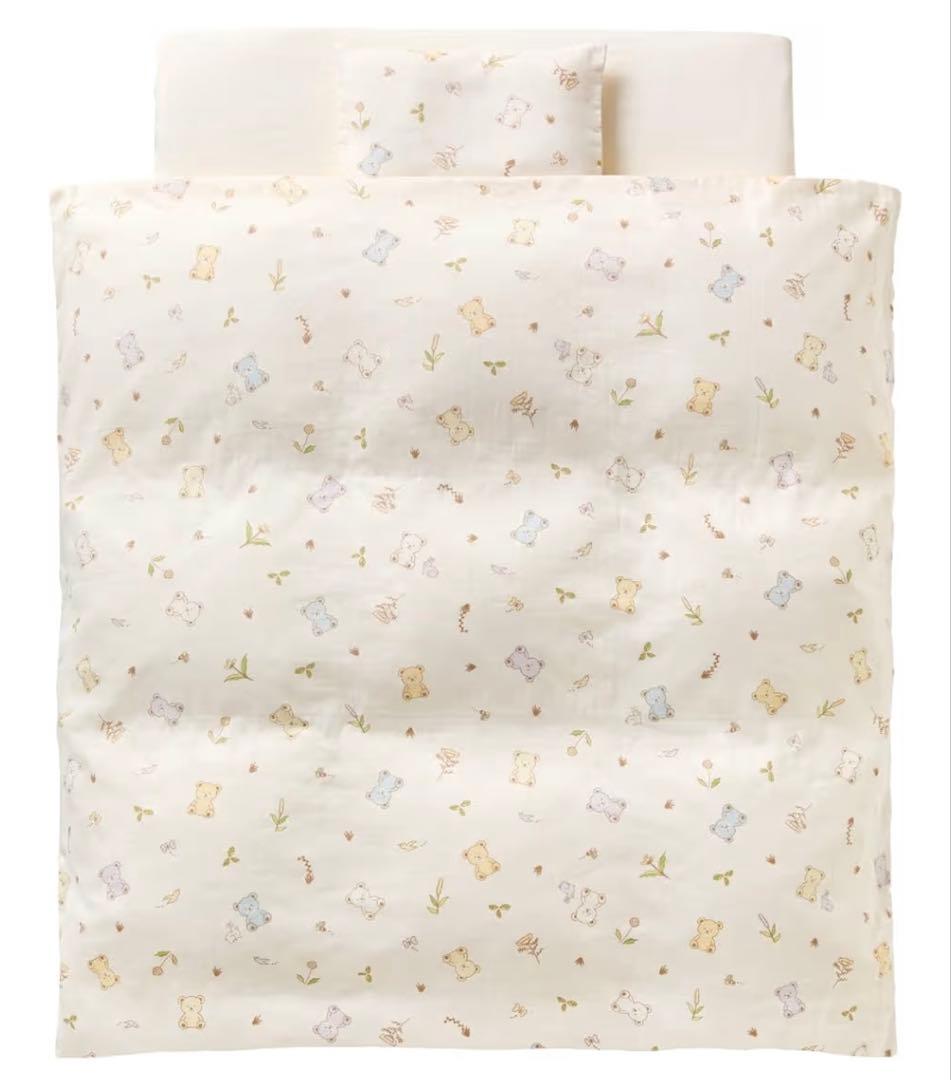 【未使用】Combi コンビ すくすや トモネル用 ベビー羽毛ふとん8点セット