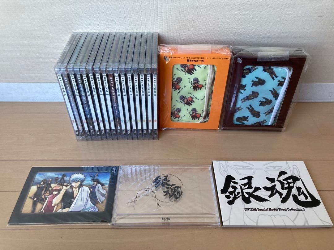 銀魂 DVD シーズン3 初回限定/　全13巻セット