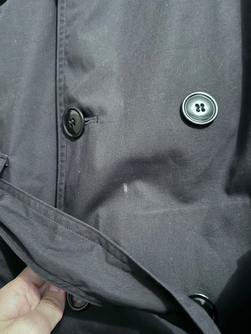 ライナー付きミリタリーロングコート