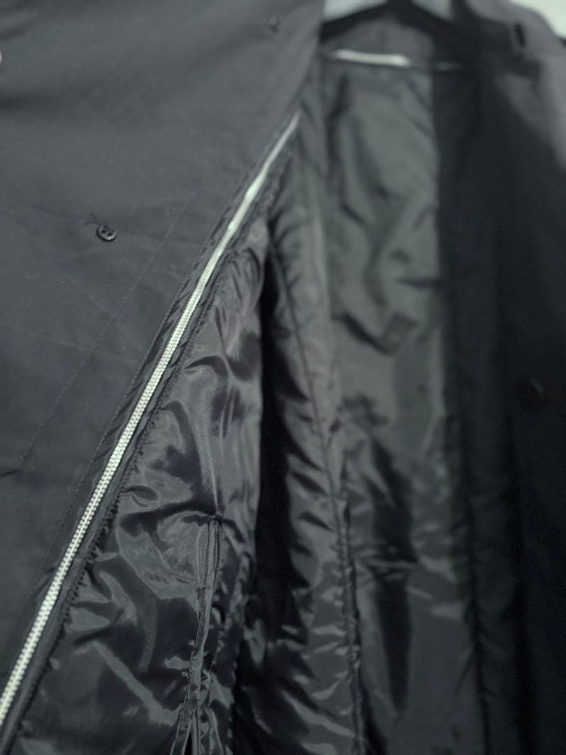 ライナー付きミリタリーロングコート