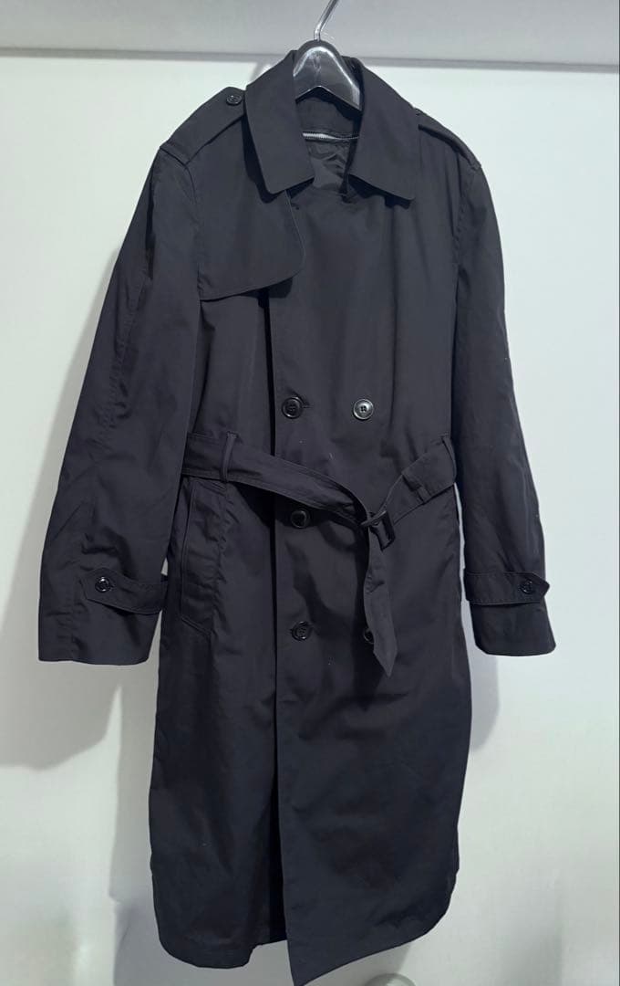 ライナー付きミリタリーロングコート