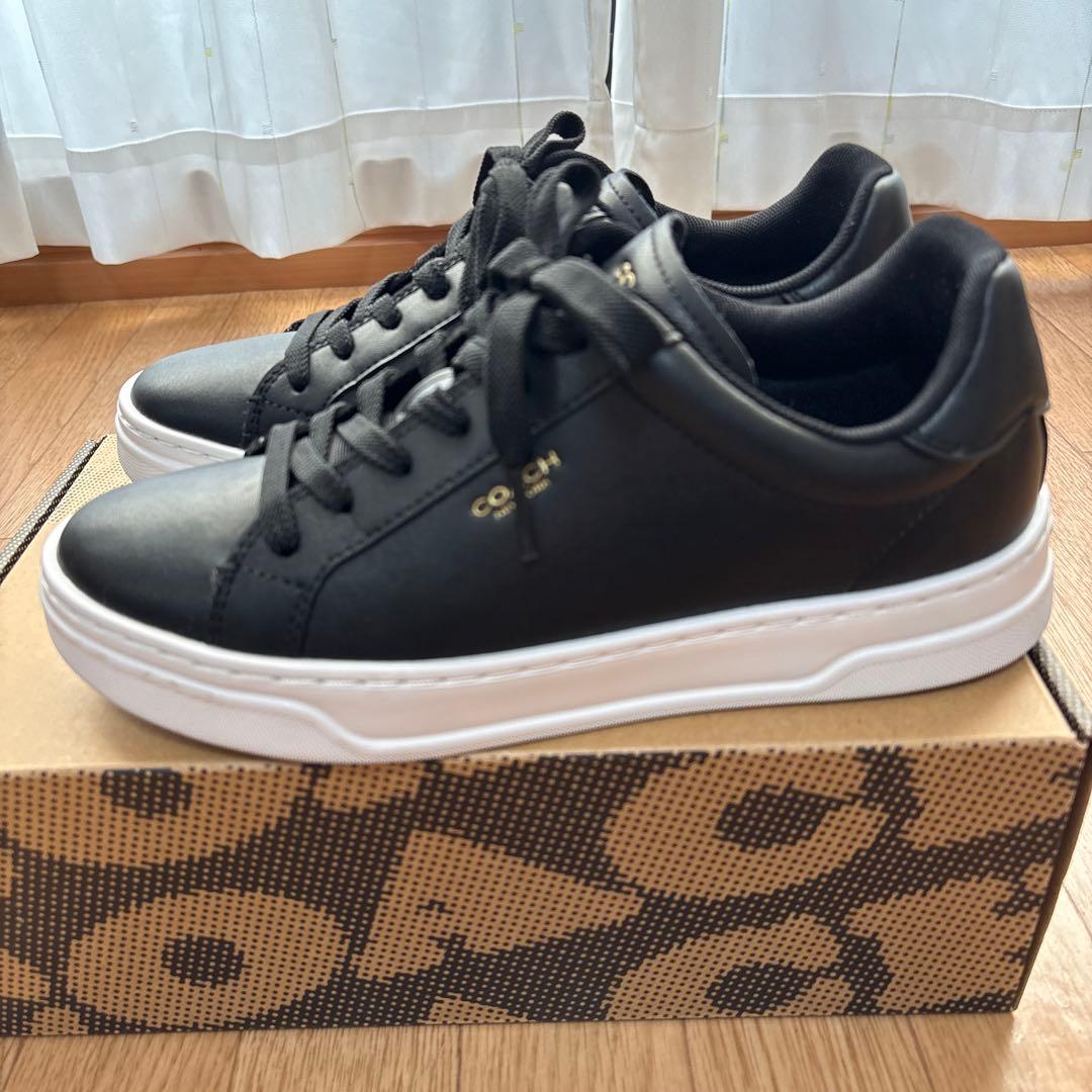 COACH ハイラインレザースニーカー　　7B