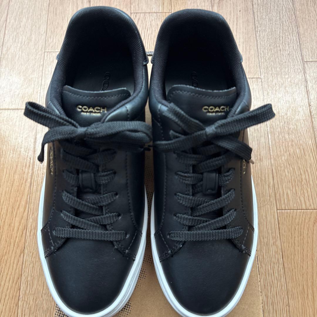 COACH ハイラインレザースニーカー　　7B
