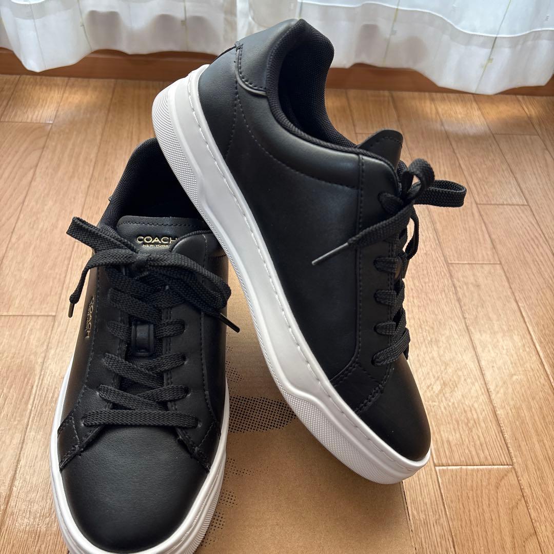 COACH ハイラインレザースニーカー　　7B