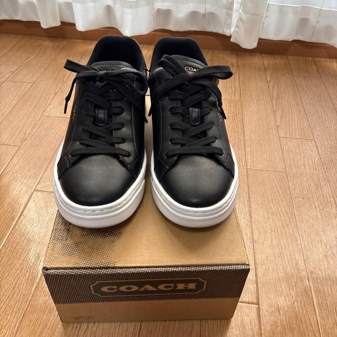 COACH ハイラインレザースニーカー　　7B