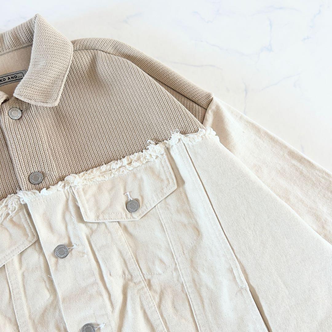 【美品】Fサイズ niko and... ニコアンド ジャケット Gジャン