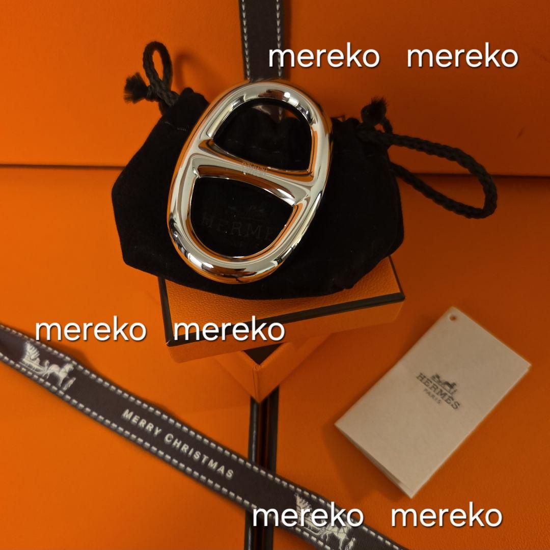 希少‼️【新品】HERMES スカーフリング シェーヌダンクル エルメス