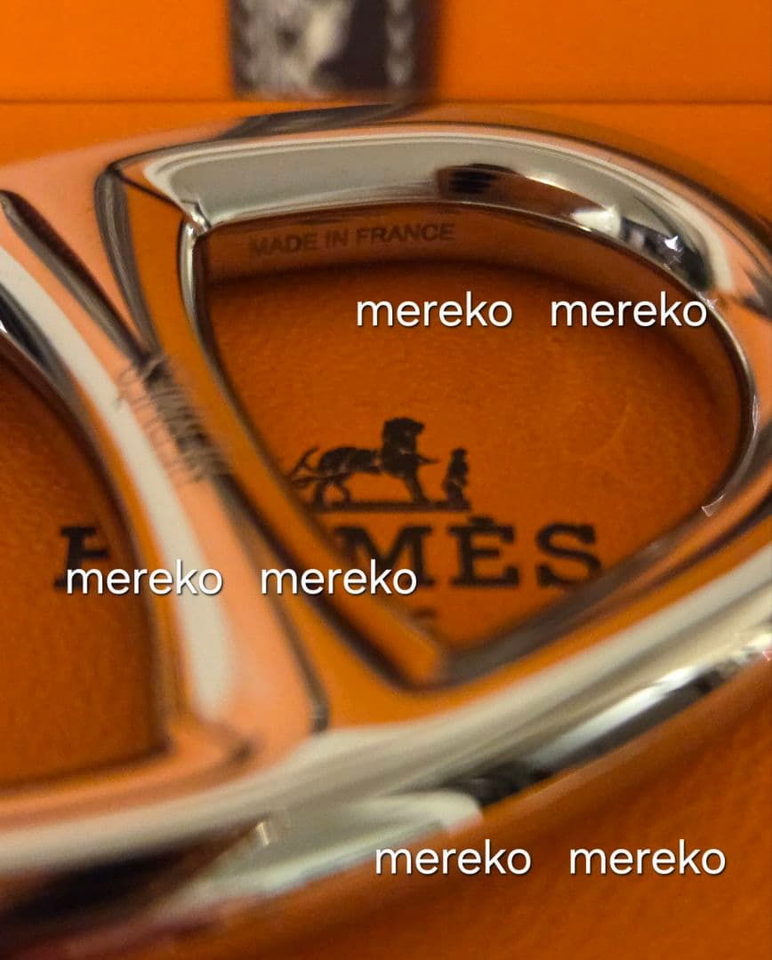 希少‼️【新品】HERMES スカーフリング シェーヌダンクル エルメス