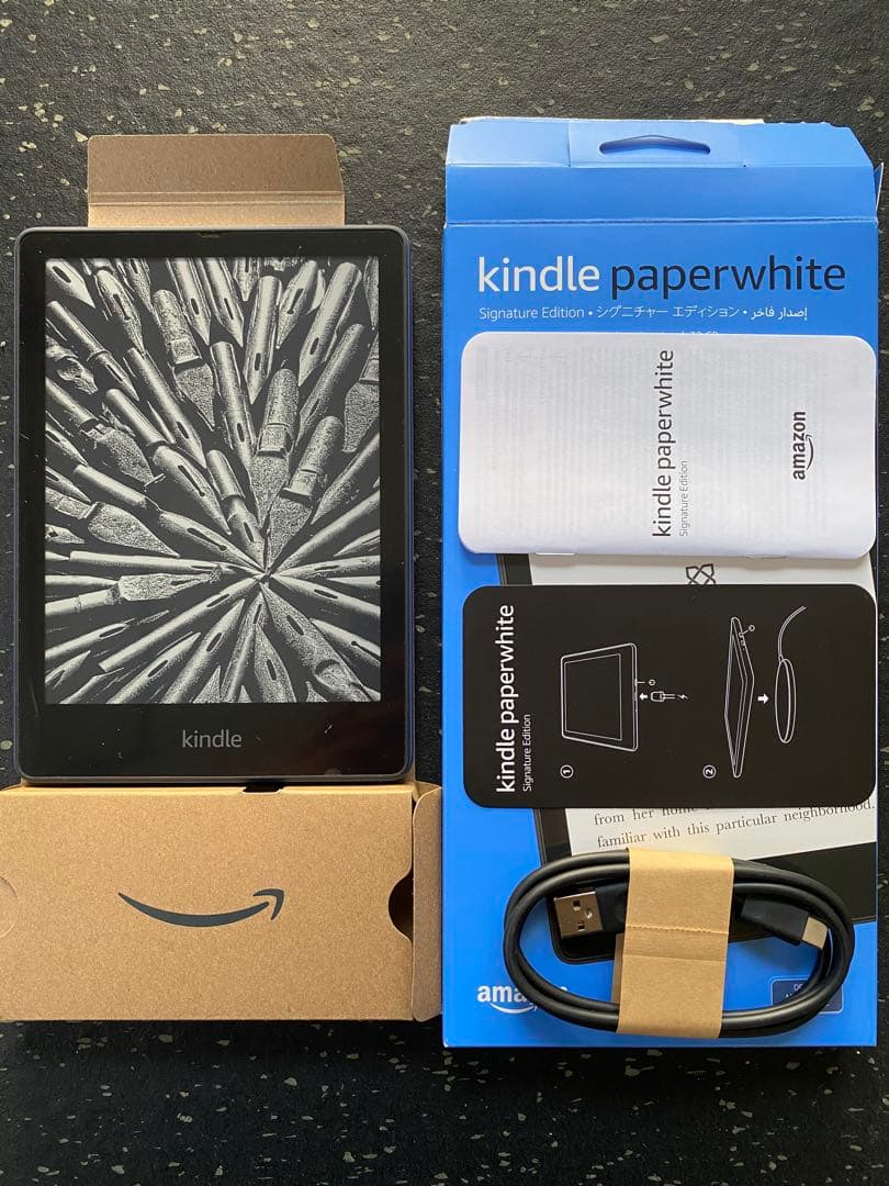 【美品】kindle paperwhite シグニチャーエディション　第11世代