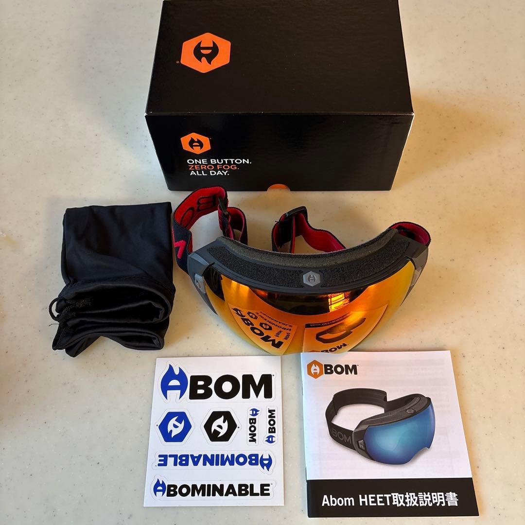 Abom(エーボム) HEET サンライズレッドミラー