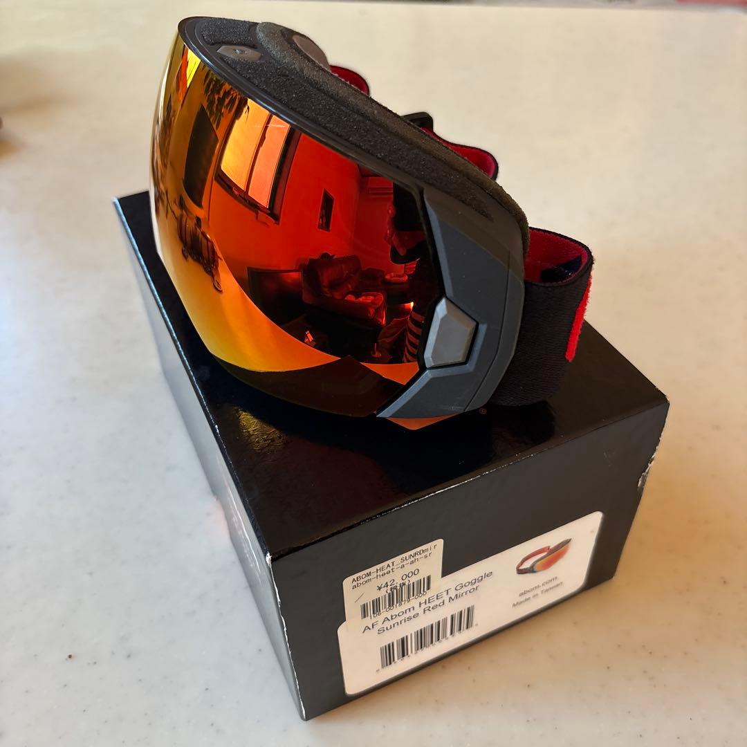 Abom(エーボム) HEET サンライズレッドミラー