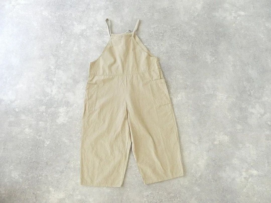 未使用！タグ付きGauze (ガーゼ) インディゴトラバイユサロペット