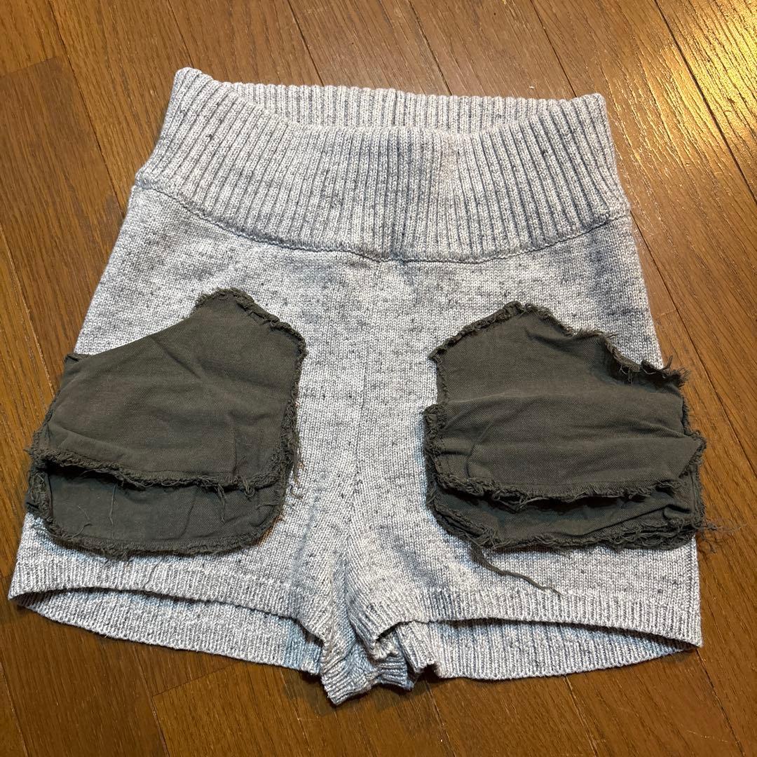 juemi ニットショートパンツ　2点セット