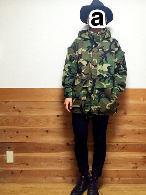 S-S 米軍実物 ECWCS Gen2 ウッドランドカモ ゴアテックスパーカー