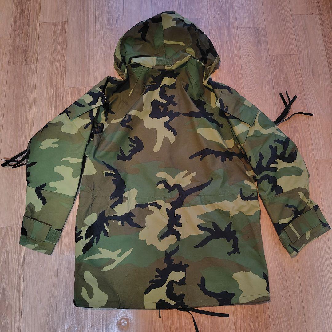 S-S 米軍実物 ECWCS Gen2 ウッドランドカモ ゴアテックスパーカー