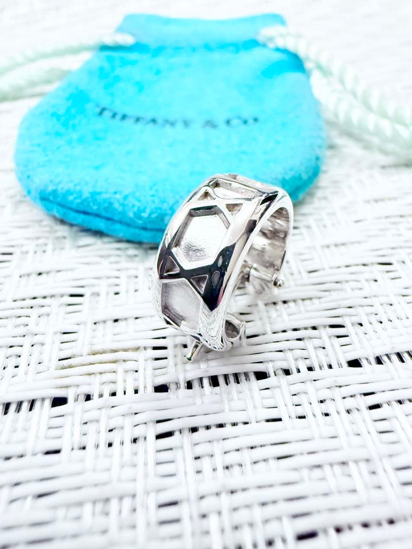 ティファニー　アトラス　ピアス　片耳　磨き済み　925 ピアス