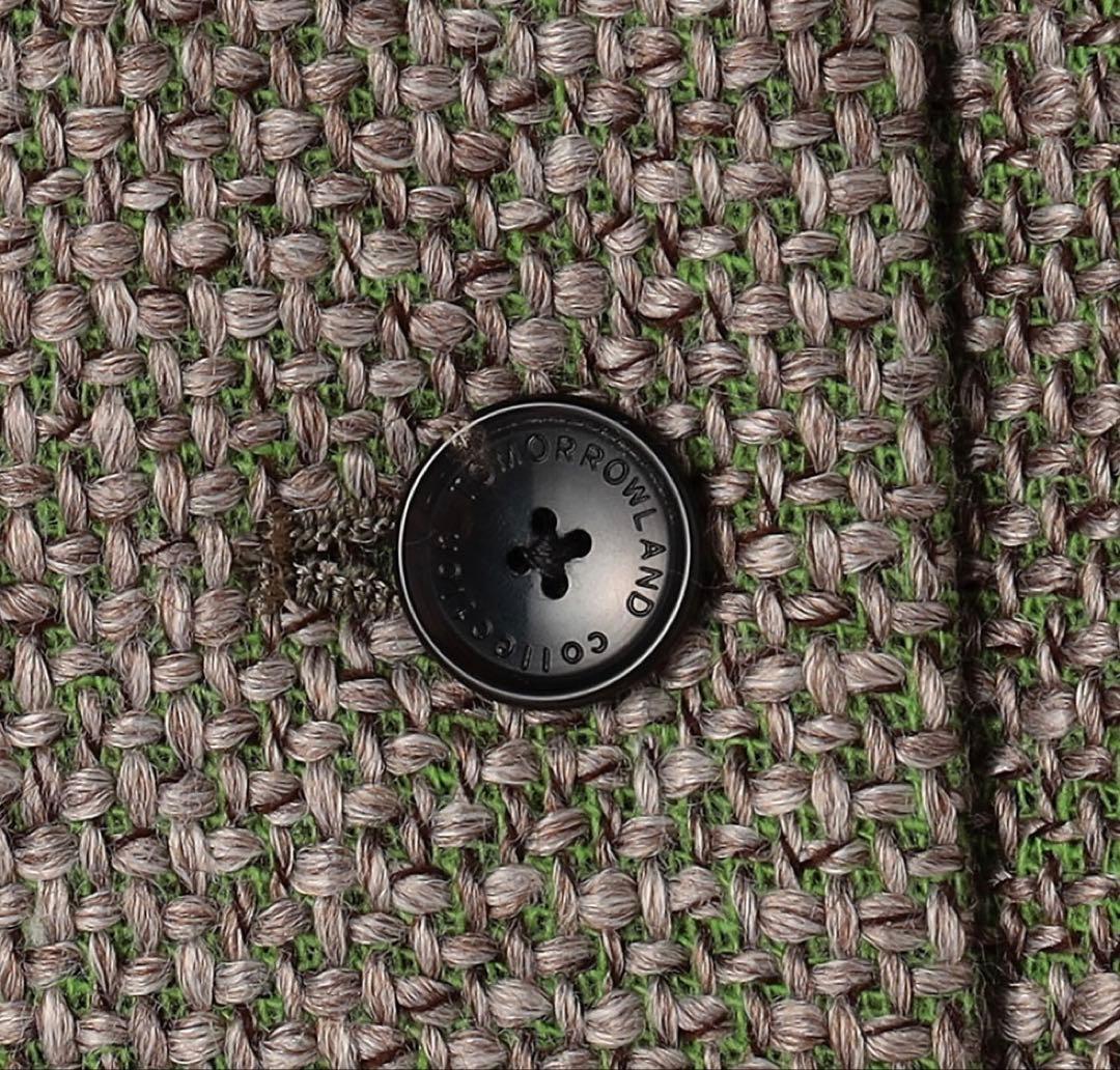 美品　トゥモローランド コレクション ツイード ベスト ジレ ウール 36