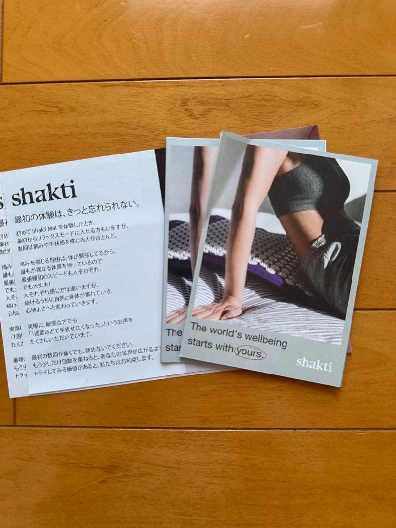 正規品shakti リラクゼーションマット　ピローセット