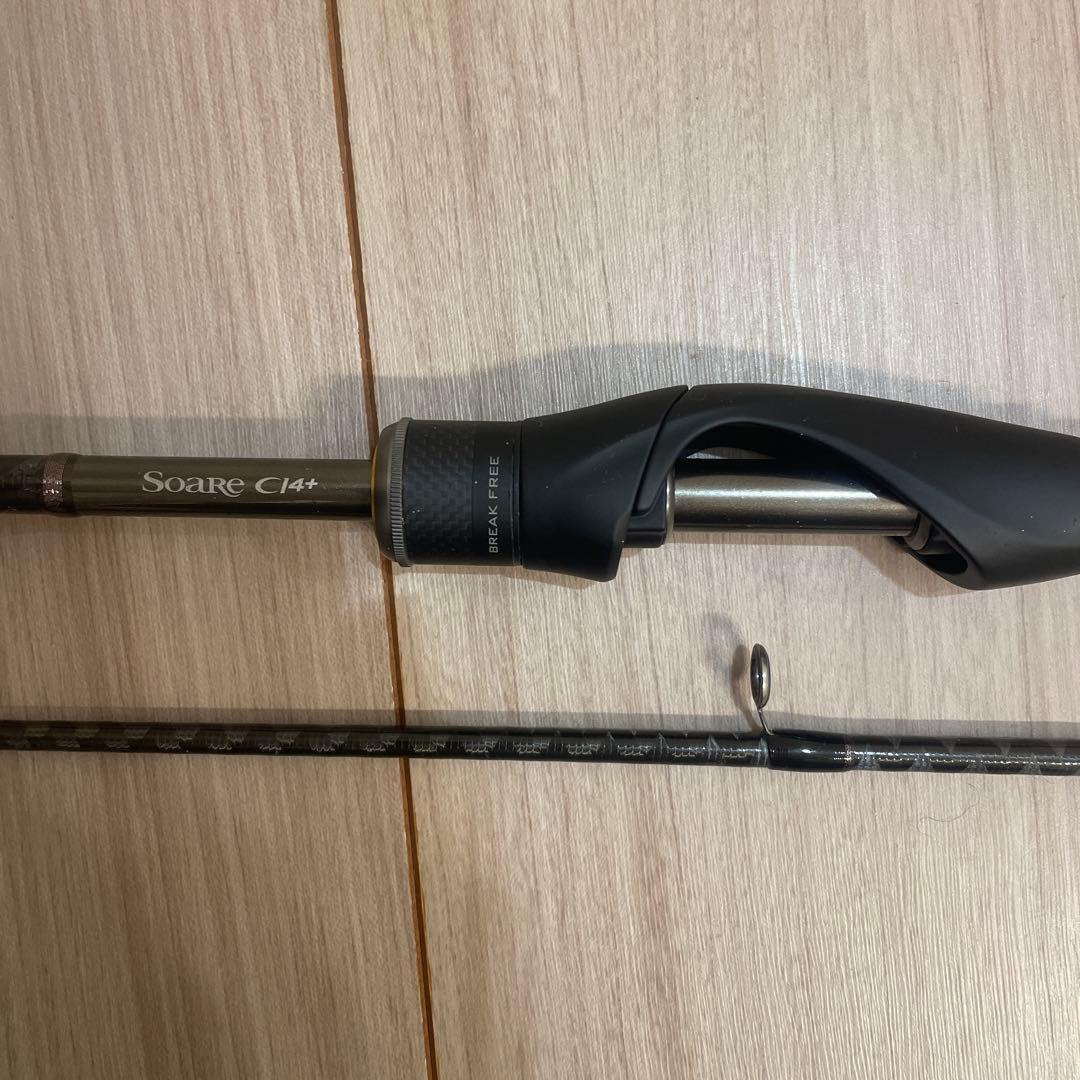 シマノ　SHIMANO 17ソアレci4＋　アジング　610LS ロッド