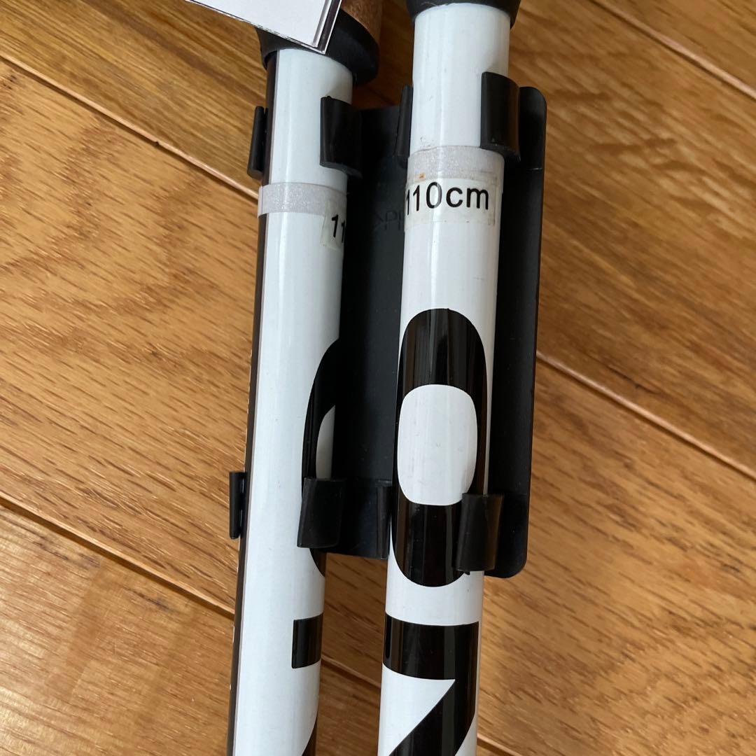 クロスカントリースキー　ワンウェイ✨ポールウォーク110cm