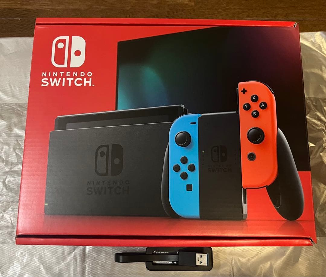 【極美品】Nintendo Switch 本体 HAC-001 (-01)赤箱