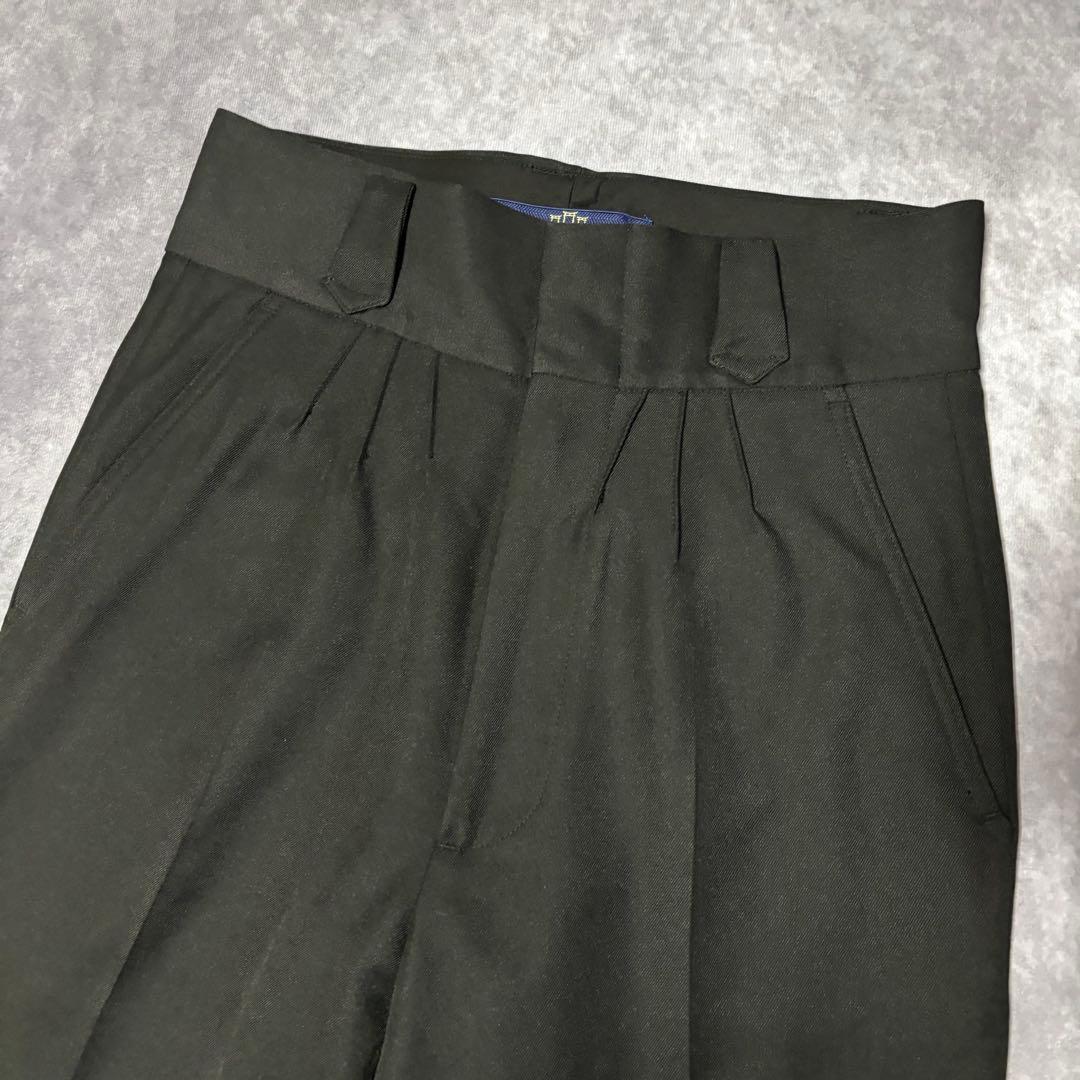 美品　shikitari PINTUCK MEGA FLARE SLACKS