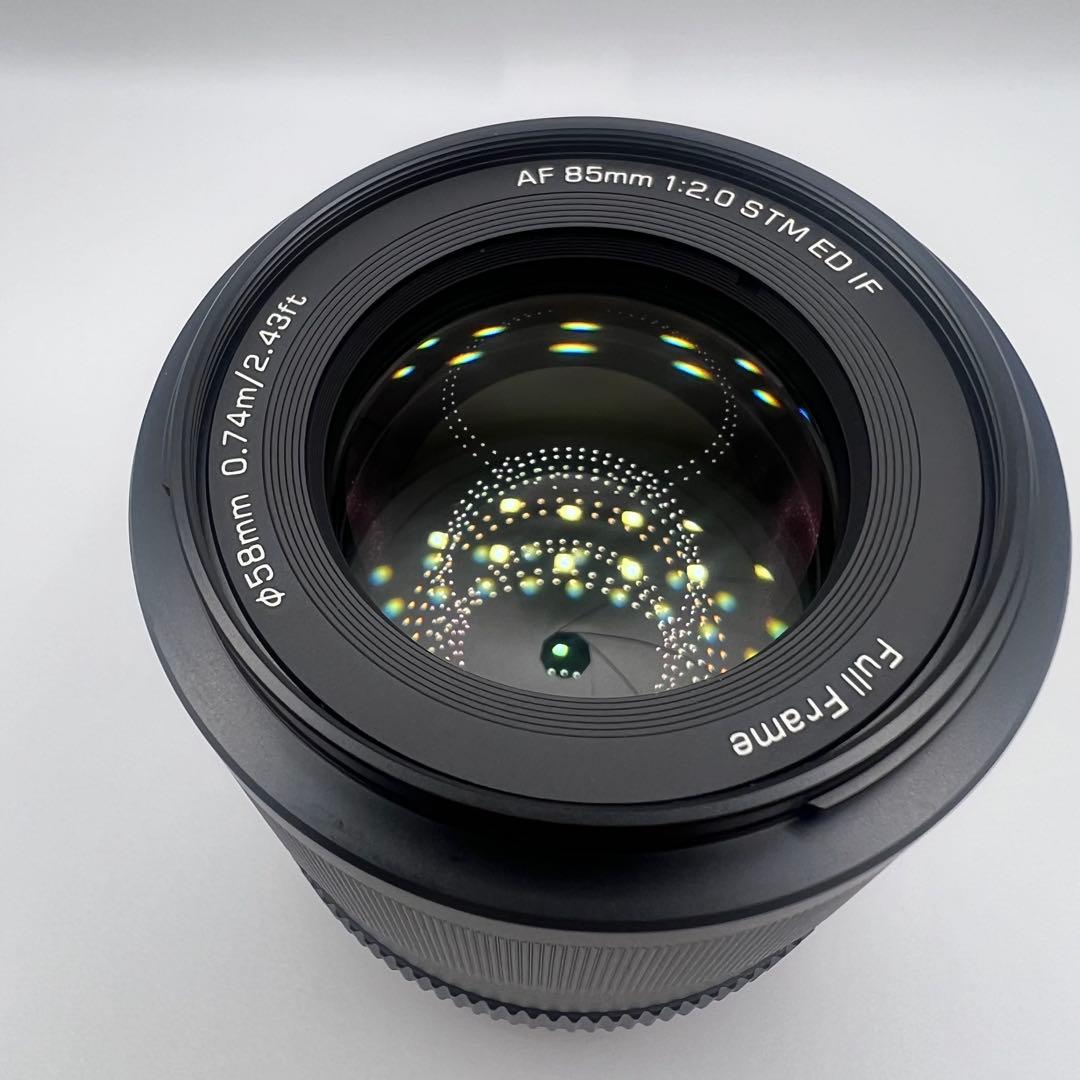 ソニーEマウントVILTROX AF 85/2.0 EVO 新発売単焦点レンズ