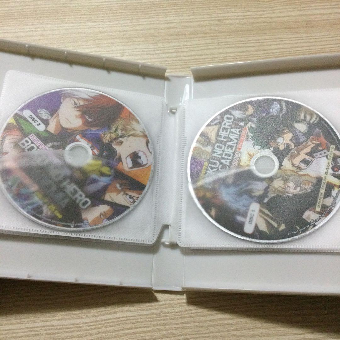 P23 僕のヒーローアカデミア1〜3 全63話　アウターケース入り　ディスク6枚