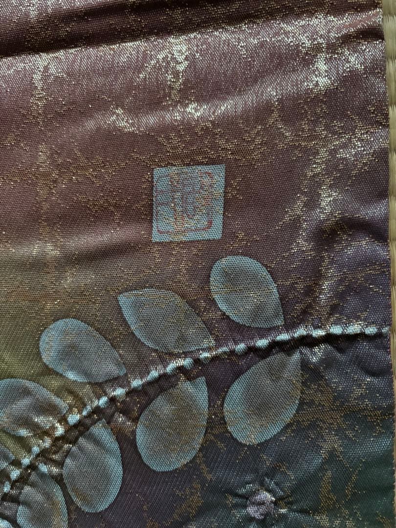 お客　袋帯　辻ヶ花　作家もの　未使用