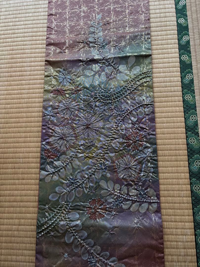 お客　袋帯　辻ヶ花　作家もの　未使用