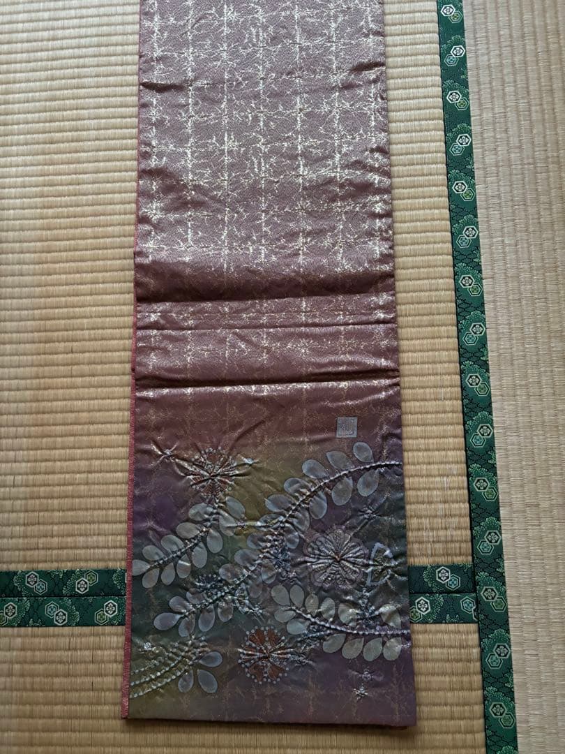 お客　袋帯　辻ヶ花　作家もの　未使用