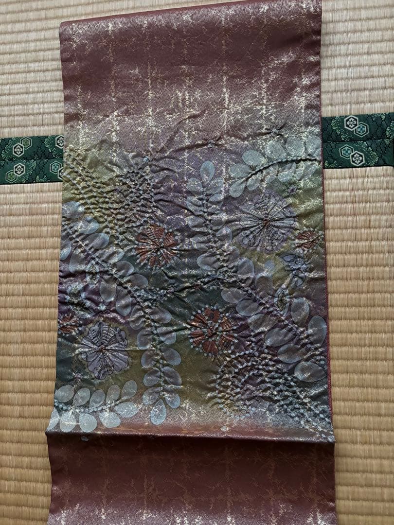 お客　袋帯　辻ヶ花　作家もの　未使用