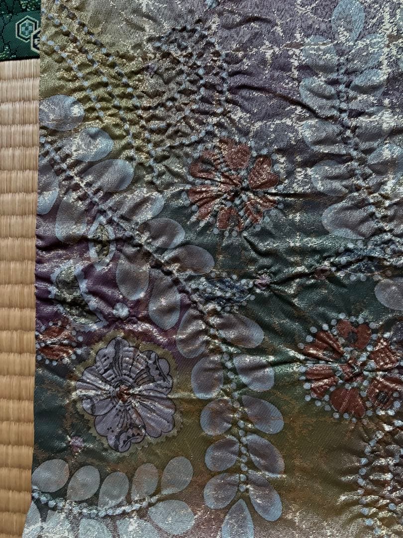 お客　袋帯　辻ヶ花　作家もの　未使用