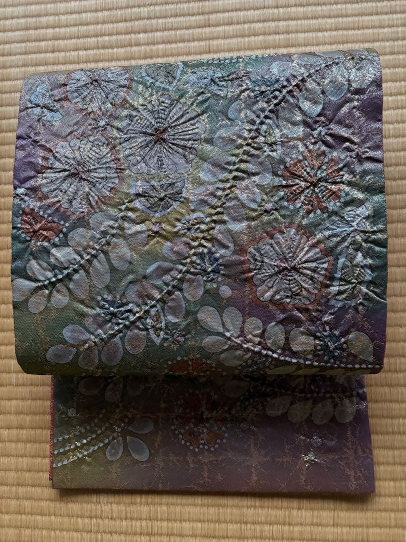 お客　袋帯　辻ヶ花　作家もの　未使用