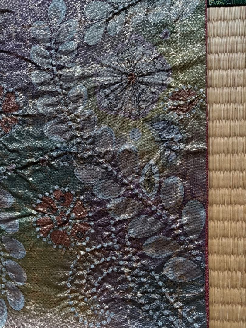 お客　袋帯　辻ヶ花　作家もの　未使用