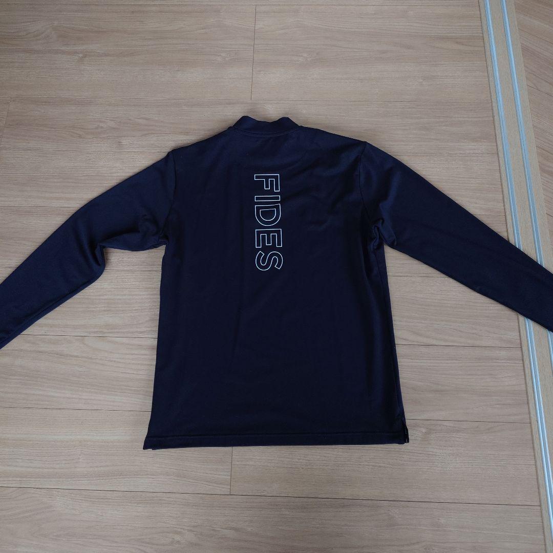 Fides Golf 長袖ハイネックシャツ XL 黒