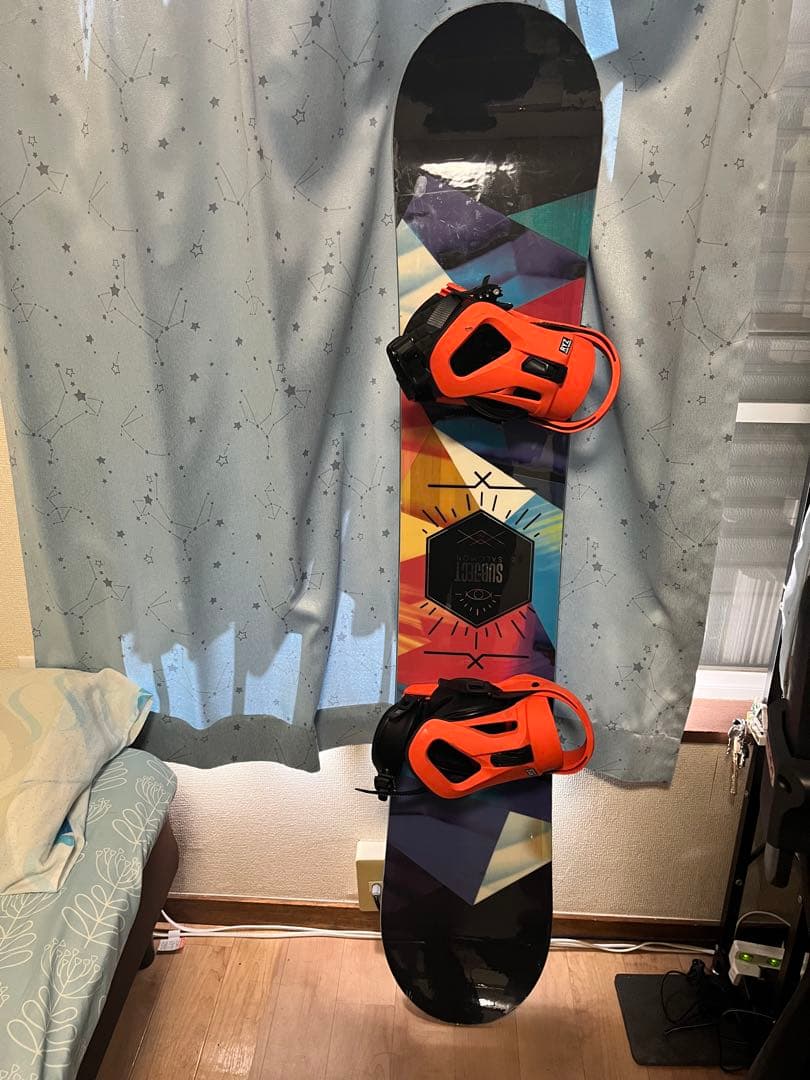 て*き様 スノーボード バインディング付き 156 cm