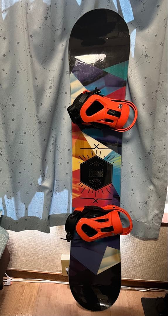 て*き様 スノーボード バインディング付き 156 cm