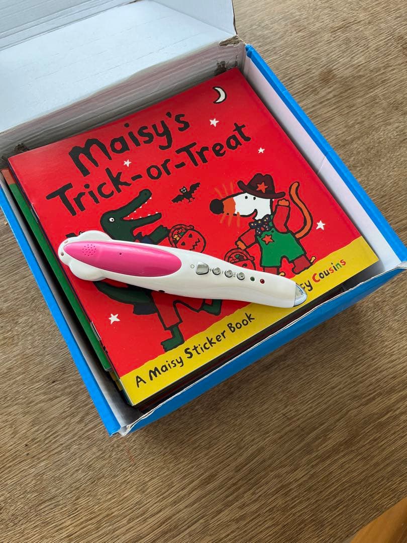マイヤペン本体+Maisy英語絵本36冊☆【ステッカー付き】