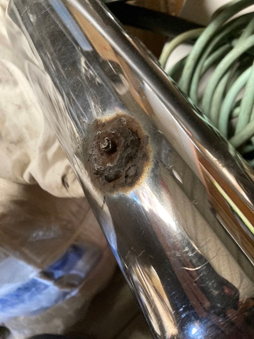 空冷ビートルタイプ1 ハイタックマフラー（メッキ）